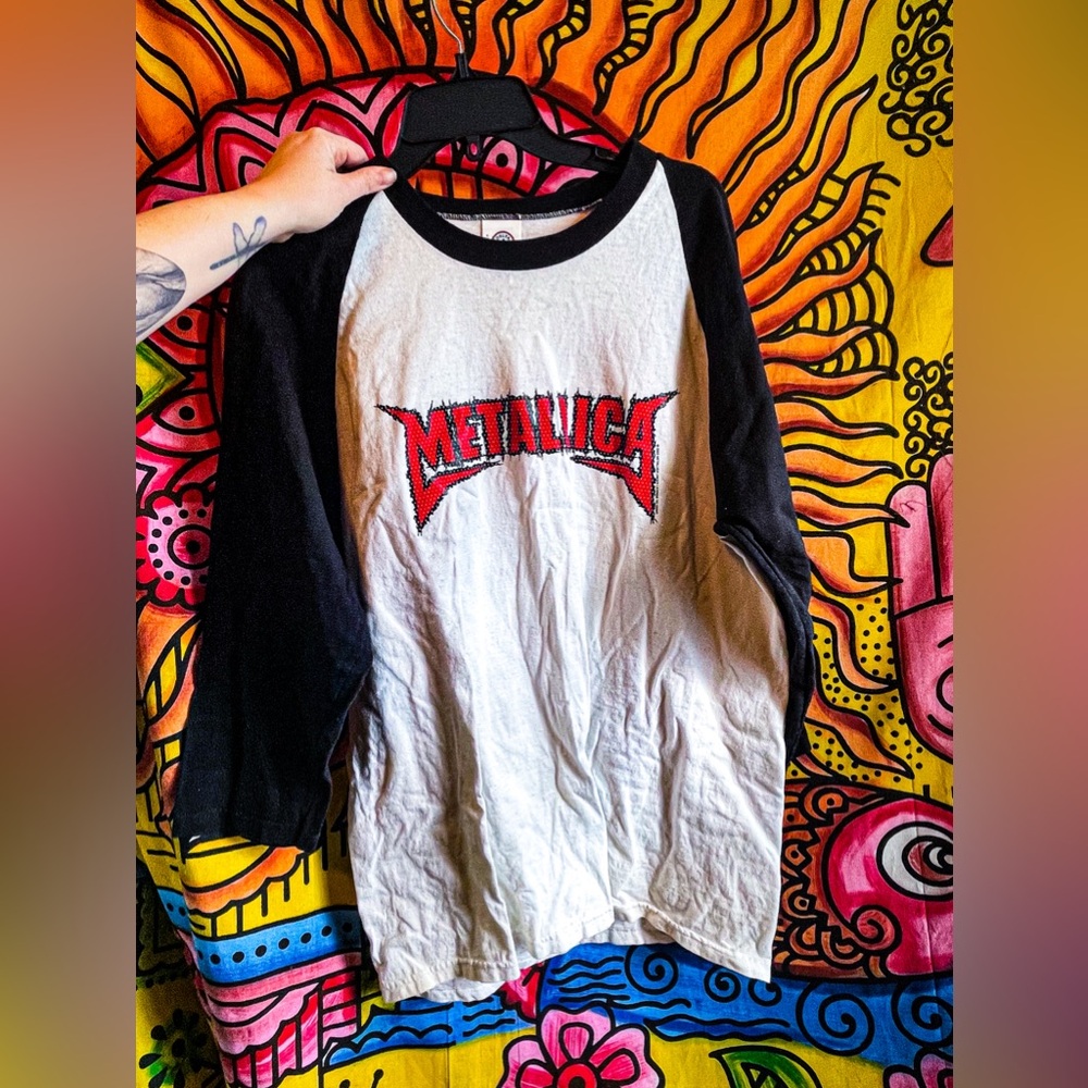 Metallica Baseball Tee